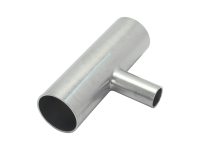 1.5 inch to 0.75 inch butt weld reducing tee vacuum fitting 1.5 inch to 0.75 inch butt weld reducing tee vacuum fitting