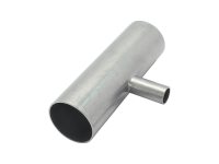 2 inch to 0.75 inch butt weld reducing tee vacuum fitting 2 inch to 0.75 inch butt weld reducing tee vacuum fitting