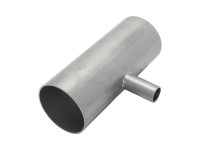 2.5 inch to 0.75 inch butt weld reducing tee vacuum fitting 2.5 inch to 0.75 inch butt weld reducing tee vacuum fitting