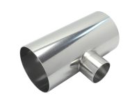 4 inch to 2 inch butt weld reducing tee vacuum fitting 4 inch to 2 inch butt weld reducing tee vacuum fitting