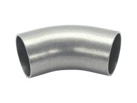 1.5 inch 45 degree butt weld elbow with tangents vacuum fitting 1.5 inch 45 degree butt weld elbow with tangents vacuum fitting
