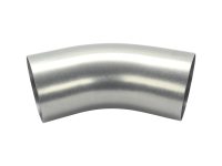 4 inch 45 degree thick wall butt weld elbow with tangents vacuum fitting 4 inch 45 degree thick wall butt weld elbow with tangents vacuum fitting
