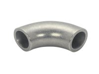 0.5 inch diameter 90 degree elbow butt weld vacuum fitting 0.5 inch diameter 90 degree elbow butt weld vacuum fitting