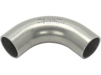 1 inch 90 degree butt weld elbow with tangents vacuum fitting 1 inch 90 degree butt weld elbow with tangents vacuum fitting
