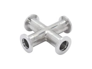 ISO-KF Flange 4-Way Cross Fittings ISO-KF Flange 4-Way Cross Fittings