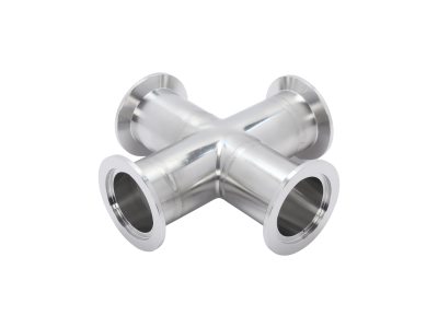 ISO-KF Flange 4-Way Cross Fittings ISO-KF Flange 4-Way Cross Fittings