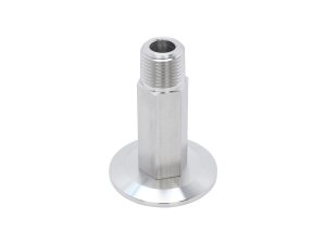 Stainless Steel ISO-KF to NPT-M Pipe Adapters