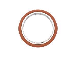ISO-KF Stainless Steel Centering Rings with Silicone O-Ring
