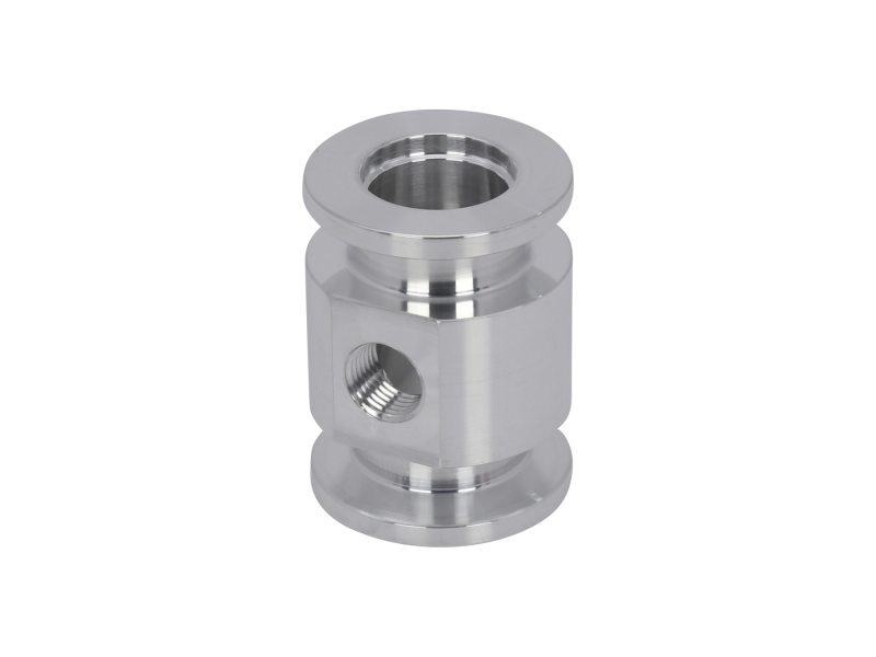 Aluminum ISO-KF to NPT-F Pipe Adapter Tees