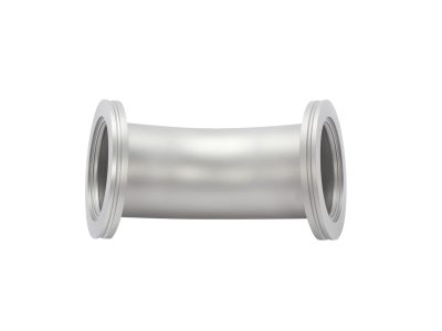 ISO-MF Flange 45 Degree Elbow Vacuum Fittings ISO-MF Flange 45 Degree Elbow Vacuum Fittings