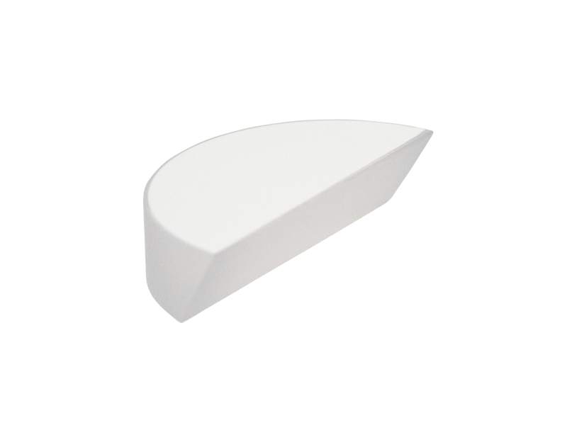 D-Shaped Broadband Dielectric Mirrors