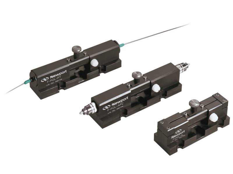 manual polarization controllers - three types of controller shown manual polarization controllers - three types of controller shown