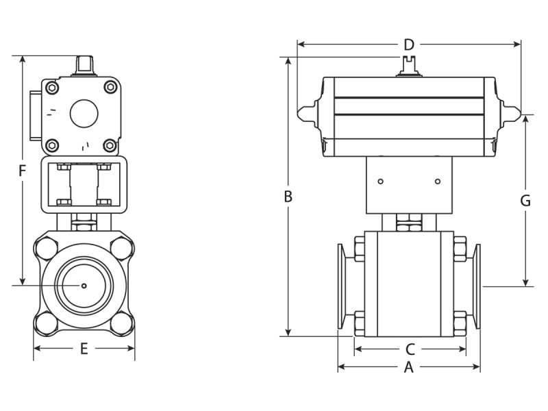 High Vacuum Ball Valves High Vacuum Ball Valves