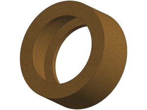 Polyimide Insulators for NW40-NW100 Clamped Flanges Polyimide Insulators for NW40-NW100 Clamped Flanges