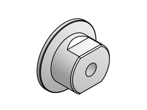 Stainless Steel ISO-KF to NPT-F Pipe Adapters