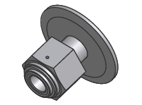 ISO-KF Flange to VCR-F Adapters ISO-KF Flange to VCR-F Adapters