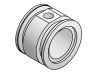 Aluminum ISO-KF to NPT-F Pipe Adapter Tees Aluminum ISO-KF to NPT-F Pipe Adapter Tees