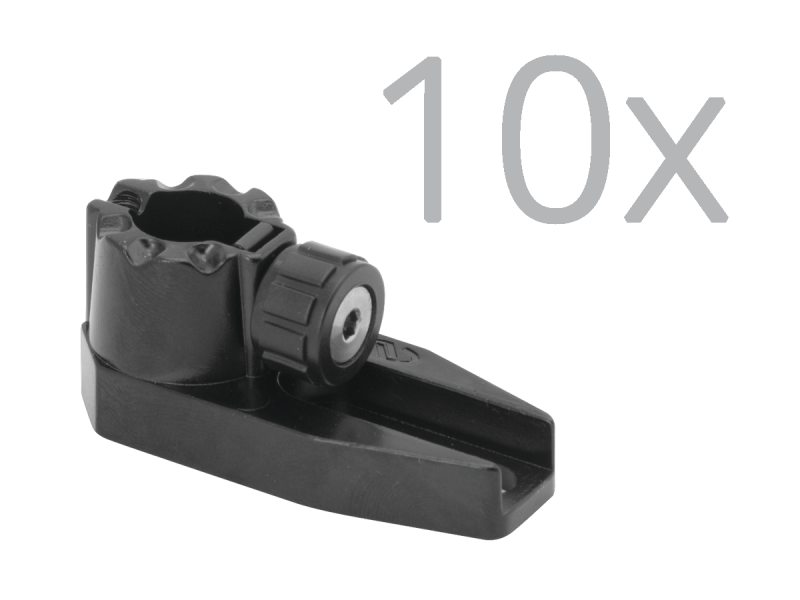 Non-Bridging Slotted-Base Optical Post Holders