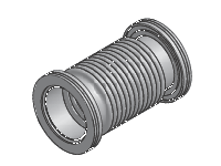 ISO-MF Flange Bellows Sections ISO-MF Flange Bellows Sections