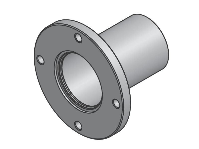 ISO-BF Long Weld Stub Bolted Flanges