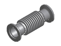 ISO-KF Flange Bellows Sections ISO-KF Flange Bellows Sections