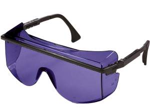 Side and Top Shielded Laser Safety Glasses Side and Top Shielded Laser Safety Glasses