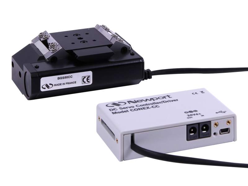 DC Servo Goniometer with CONEX-CC Controller DC Servo Goniometer with CONEX-CC Controller