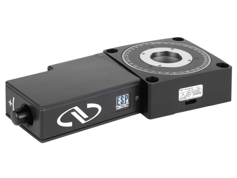 precision motorized rotation stage model urs75bcc