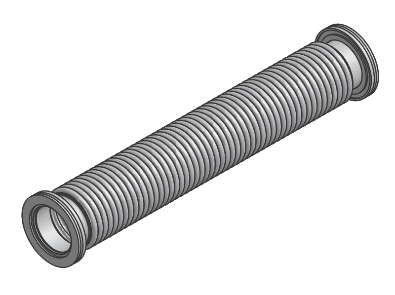 ISO-MF Thick Wall Metal Vacuum Hose