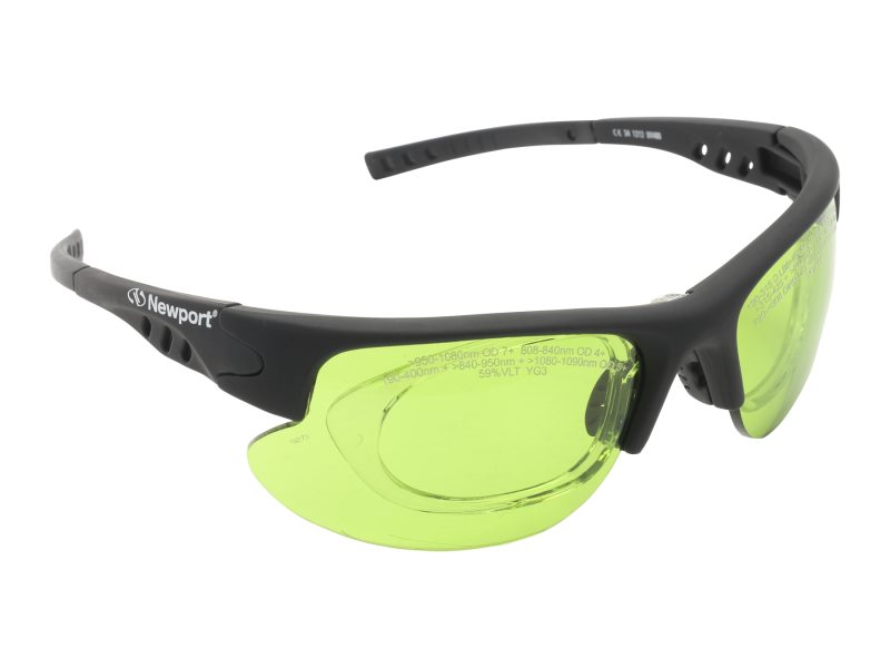 Semi-Rimless Laser Safety Glasses