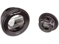 cylindrical lens rotation adapters shown with cylindrical lens installed cylindrical lens rotation adapters shown with cylindrical lens installed