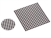 50-50 polka dot beamsplitters with round and square beam splitter shown 50-50 polka dot beamsplitters with round and square beam splitter shown