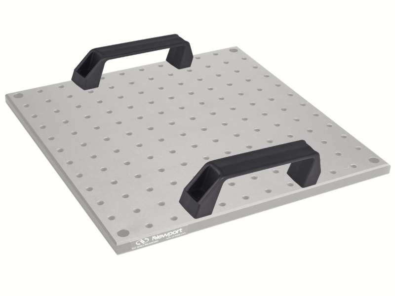 optical breadboard lifting handles shown mounted to optical breadboard plate optical breadboard lifting handles shown mounted to optical breadboard plate