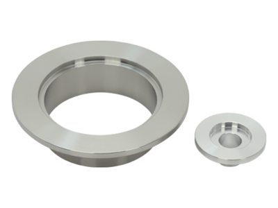 ISO-KF Aluminum Short Weld Stub Vacuum Flanges ISO-KF Aluminum Short Weld Stub Vacuum Flanges